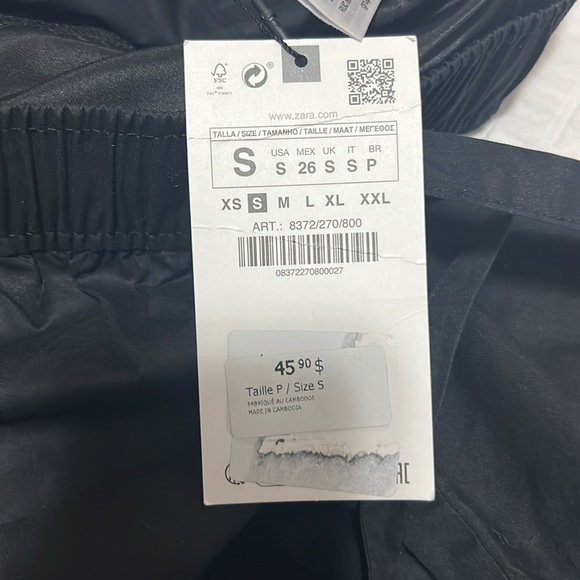 Zara tapered poplin pant - Picture 6 of 6